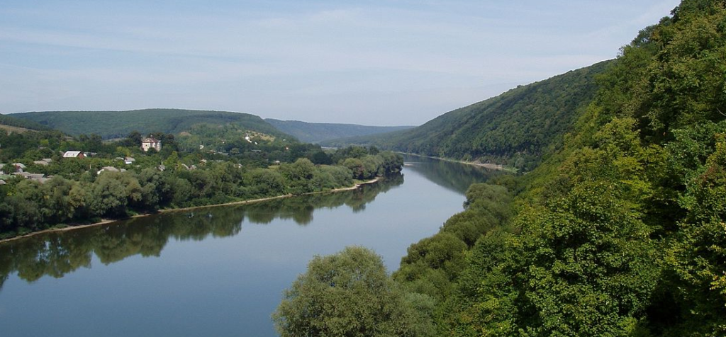 Річка Дністер в Карпатах